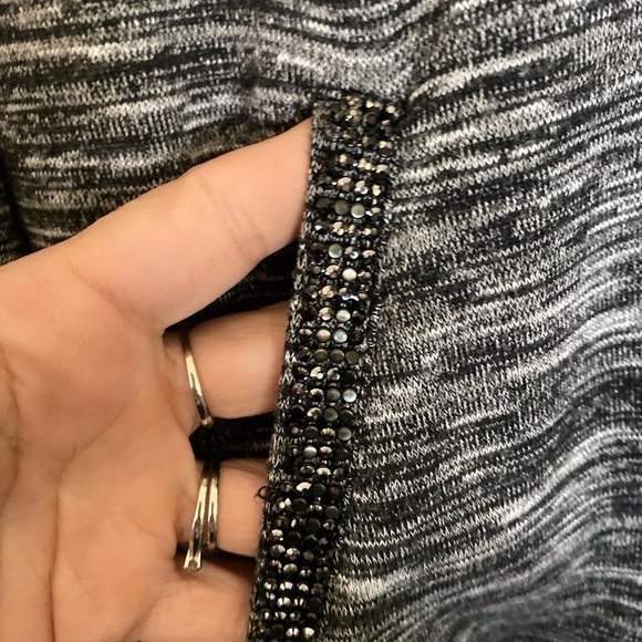 Just juicy couture size medium zip up to gray jacket with detail on pockets - Picture 3 of 5